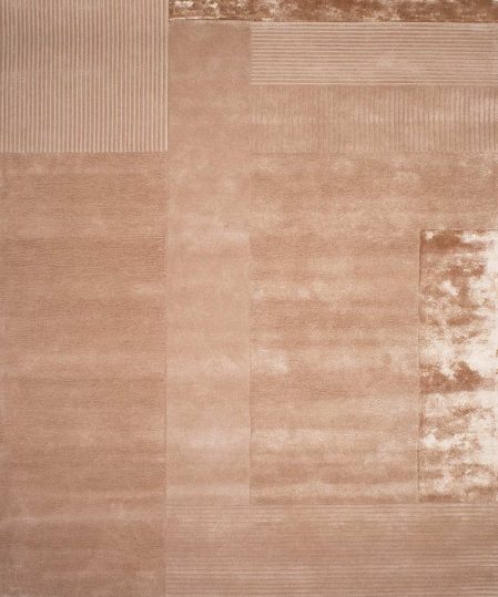Foster-Rosetta-wool-artsilk-rug-peach-pink-stans-rug-centre